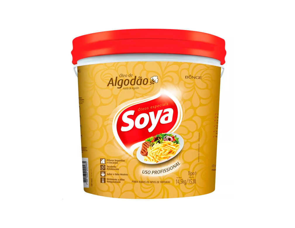 ÓLEO DE ALGODÃO SOYA (BD 15,8 L) BLACK FRIDAY PMG ATACADISTA