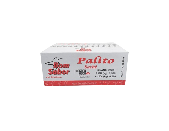 PALITO SACHÊ BOM SABOR (CX 2000 UN) BLACK FRIDAY PMG ATACADISTA