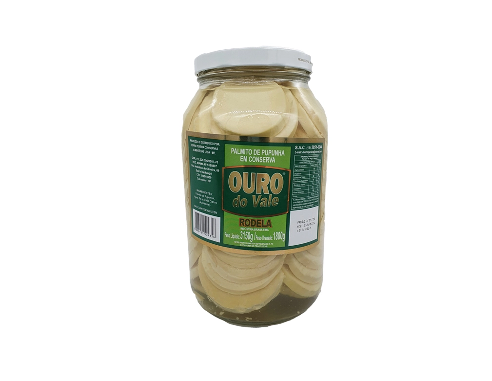 PALMITO RODELA PUPUNHA OURO DO VALE 1,8 KILO BLACK FRIDAY PMG ATACADISTA