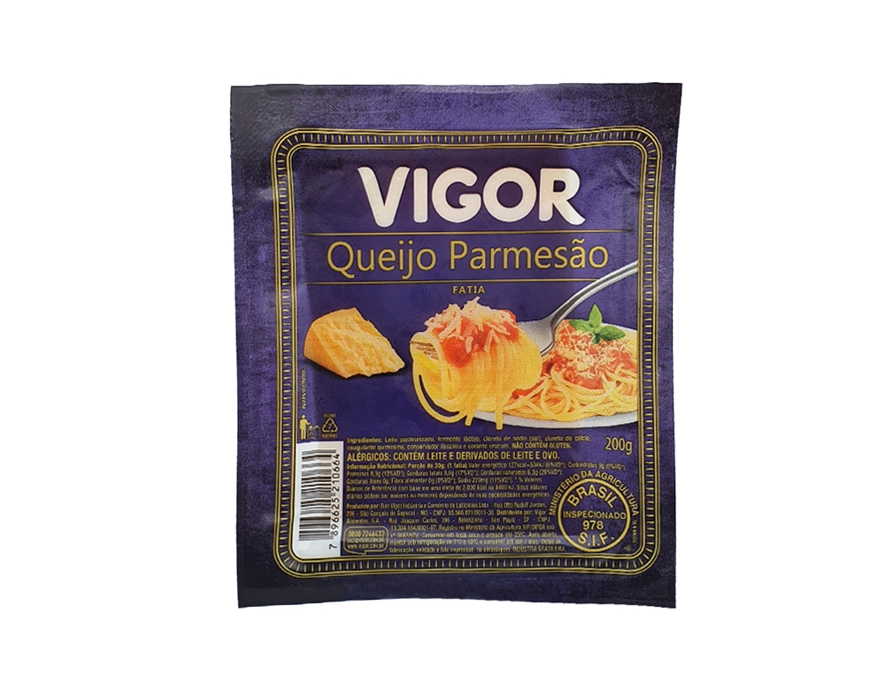 PARMESÃO FRACIONADO VIGOR 200 G BLACK FRIDAY PMG ATACADISTA