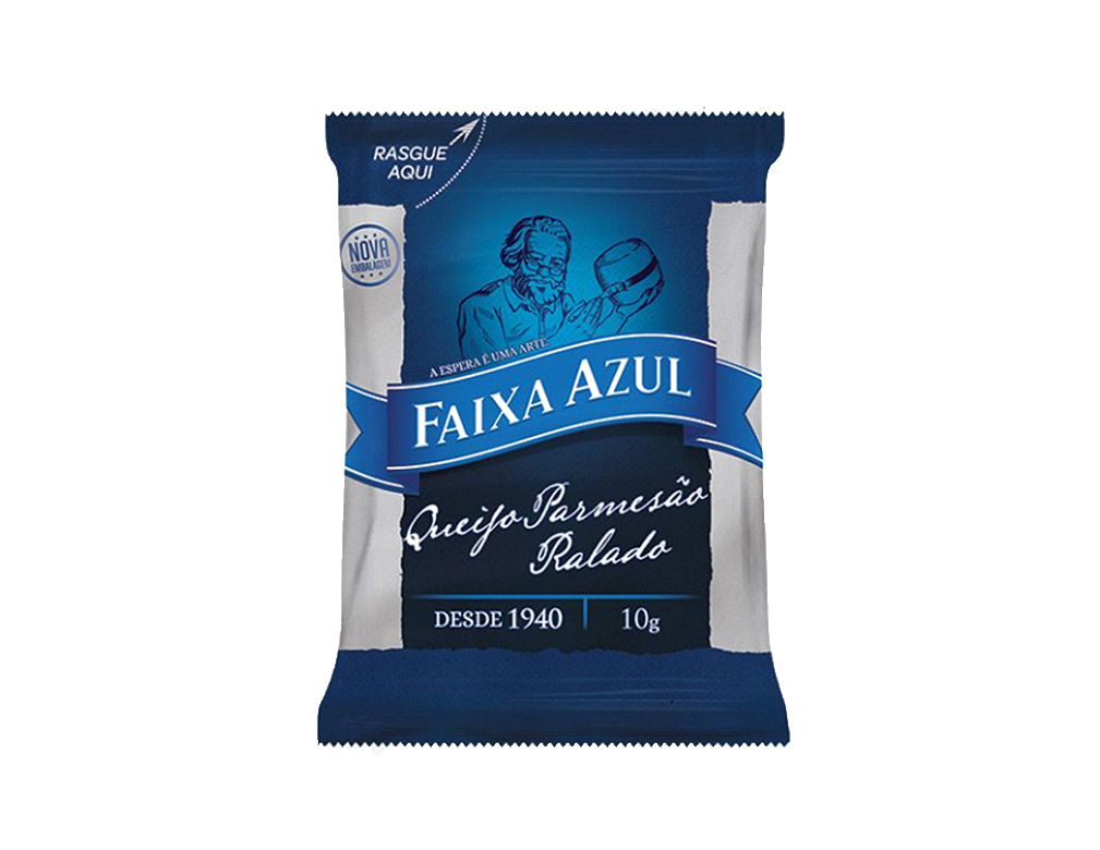 PARMESÃO SACHÊ RALADO FAIXA AZUL 10 G (CX 100 UN) BLACK FRIDAY PMG ATACADISTA