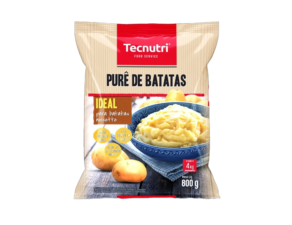 PURÊ DE BATATA TECNUTRI 800 G BLACK FRIDAY PMG ATACADISTA