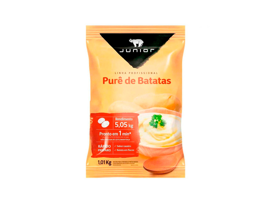 PURÊ DE BATATAS JUNIOR 1,01 KILO BLACK FRIDAY PMG ATACADISTA