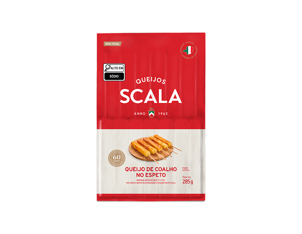 QUEIJO COALHO ESPETO SCALA PCT 7 UN BLACK FRIDAY PMG ATACADISTA