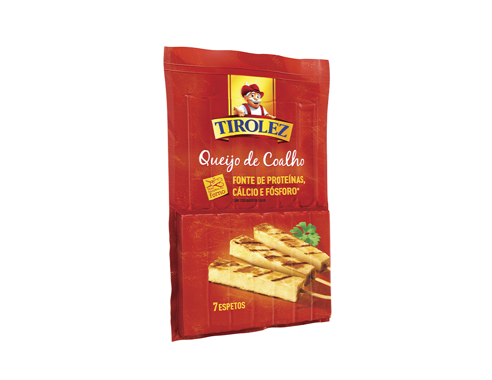 QUEIJO COALHO ESPETO TIROLEZ PCT 7 UN BLACK FRIDAY PMG ATACADISTA