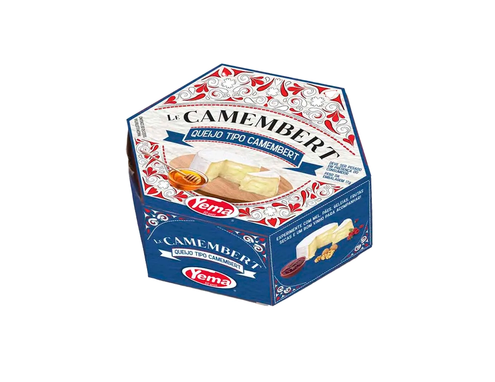 QUEIJO FRACIONADO CAMEMBERT YEMA 125 G BLACK FRIDAY PMG ATACADISTA