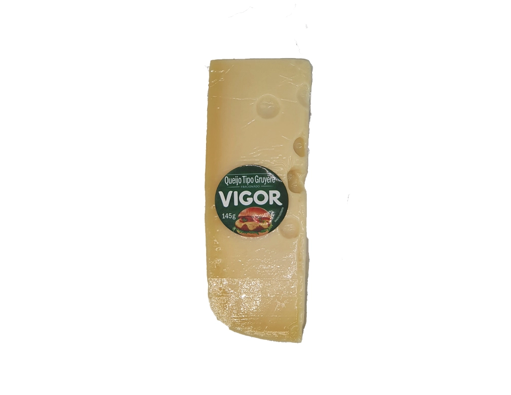 QUEIJO FRACIONADO GRUYÉRE VIGOR 145 G BLACK FRIDAY PMG ATACADISTA