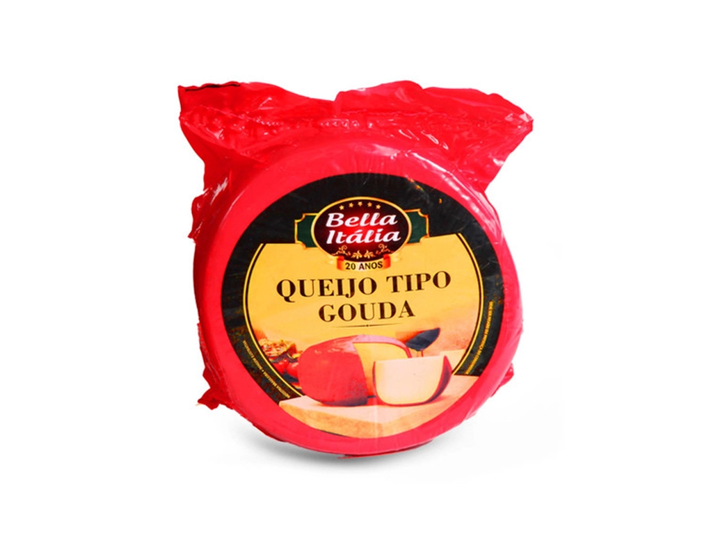 QUEIJO GOUDA BELLA ITÁLIA 3 KG BLACK FRIDAY PMG ATACADISTA