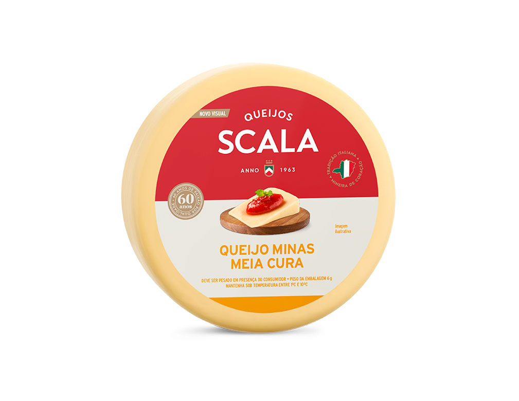 QUEIJO MINAS MEIA CURA SCALA 1 KG BLACK FRIDAY PMG ATACADISTA