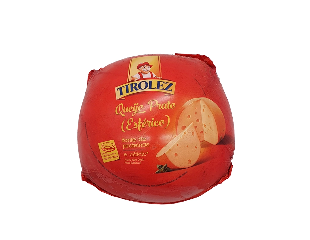 QUEIJO PRATO ESFÉRICO TIROLEZ 2 KG BLACK FRIDAY PMG ATACADISTA