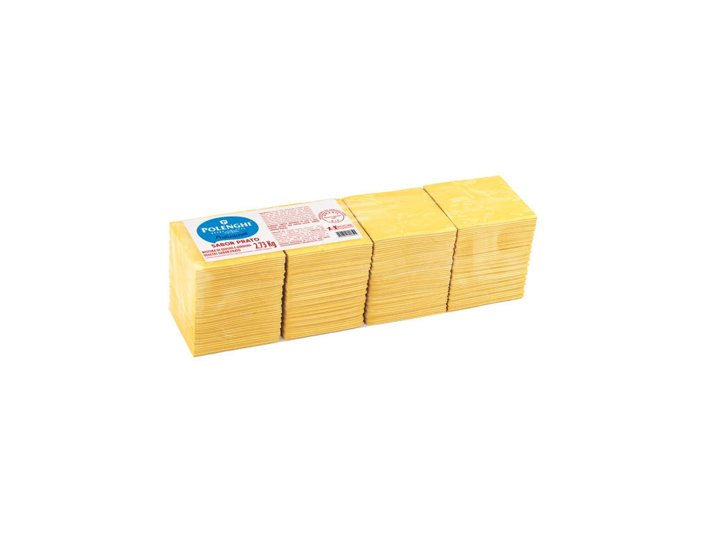 QUEIJO PRATO FATIADO PROCESSADO 192 FATIAS POLENGHI 2,73 KILO BLACK FRIDAY PMG ATACADISTA