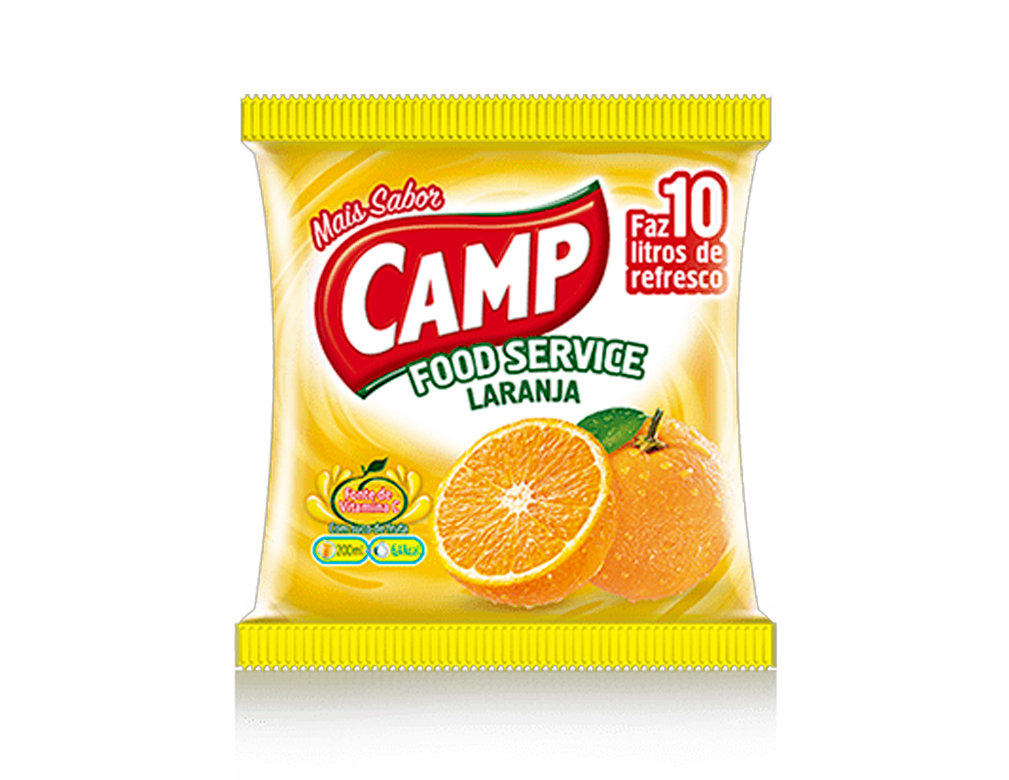 REFRESCO LARANJA CAMP 150 G (CX 12 PCT) BLACK FRIDAY PMG ATACADISTA