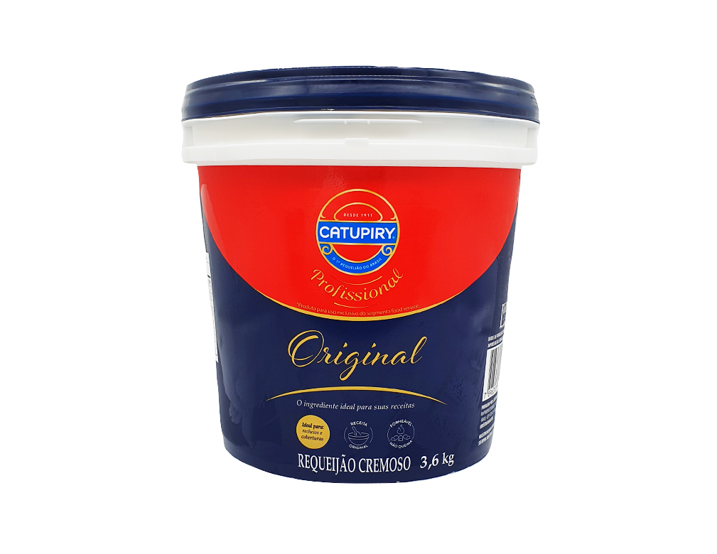 REQUEIJÃO CATUPIRY SEM AMIDO 3,6 KILO BLACK FRIDAY PMG ATACADISTA