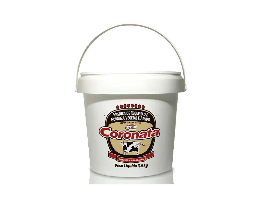 REQUEIJÃO CORONATA COM AMIDO 3,6 KILO BLACK FRIDAY PMG ATACADISTA