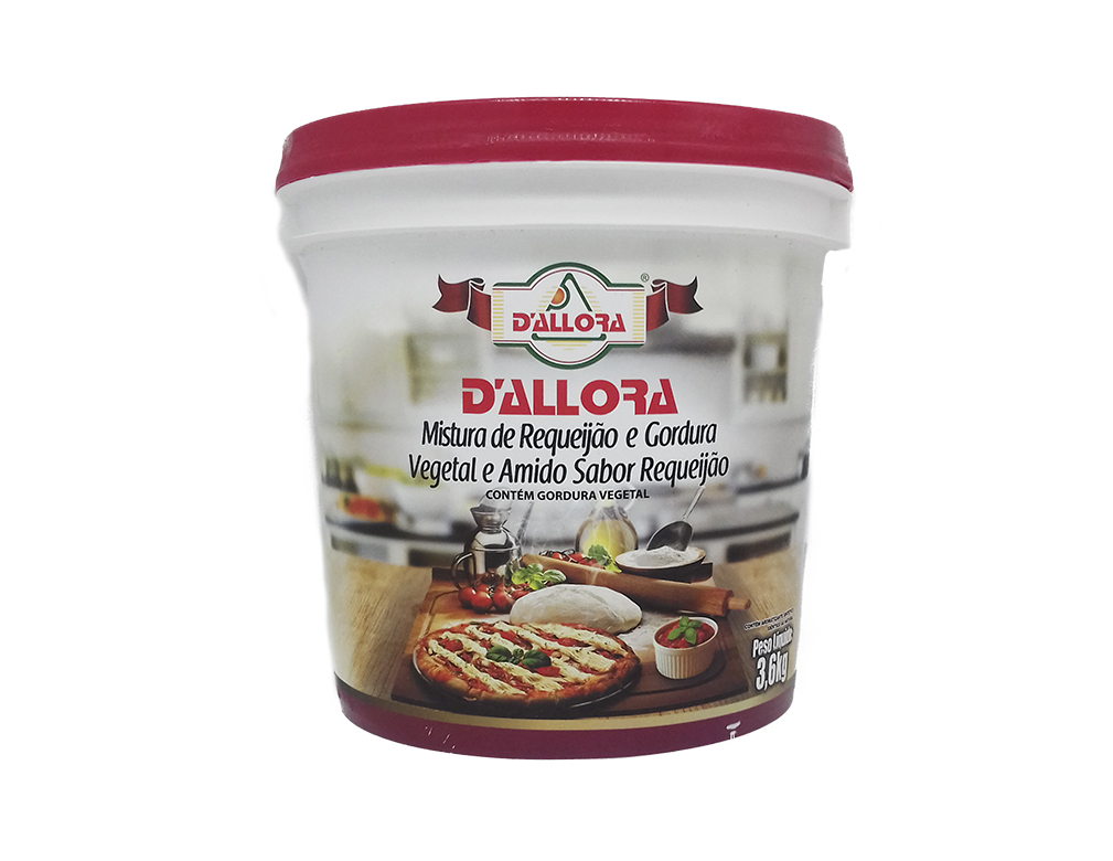 REQUEIJÃO DALLORA COM AMIDO 3,6 KILO BLACK FRIDAY PMG ATACADISTA