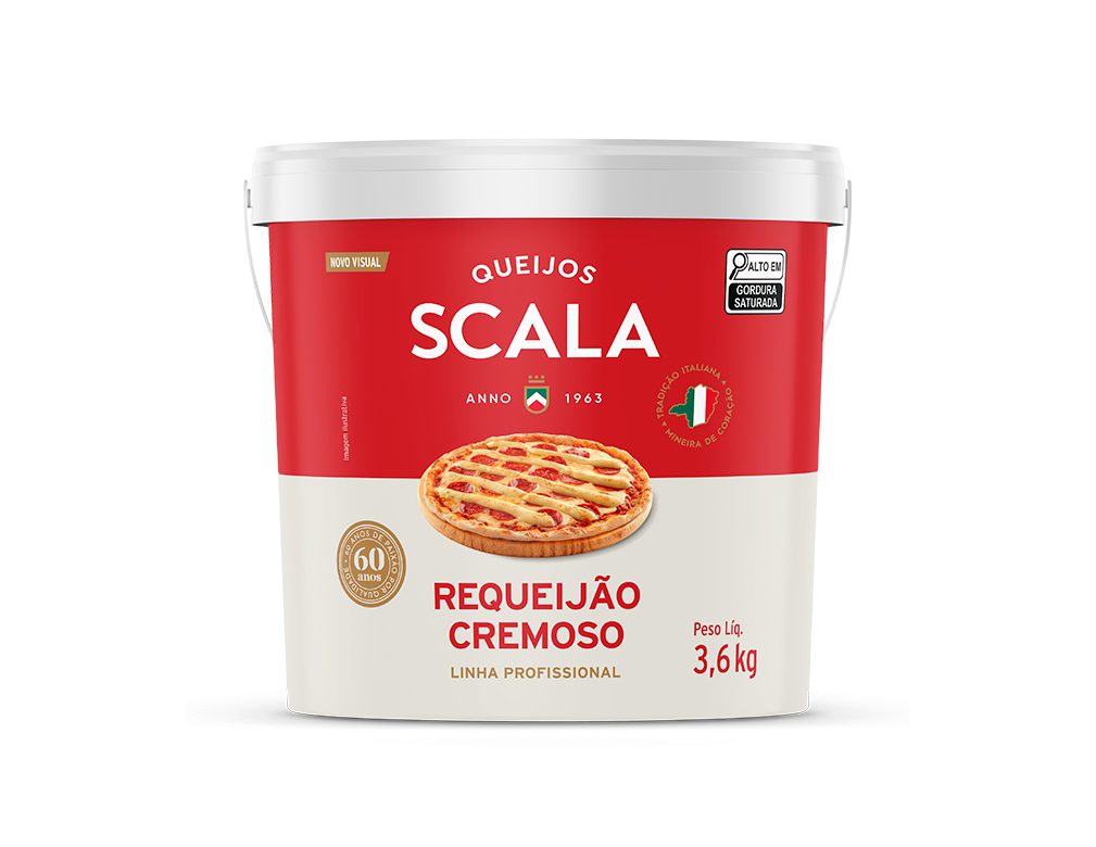REQUEIJÃO SCALA SEM AMIDO 3,6 KILO BLACK FRIDAY PMG ATACADISTA