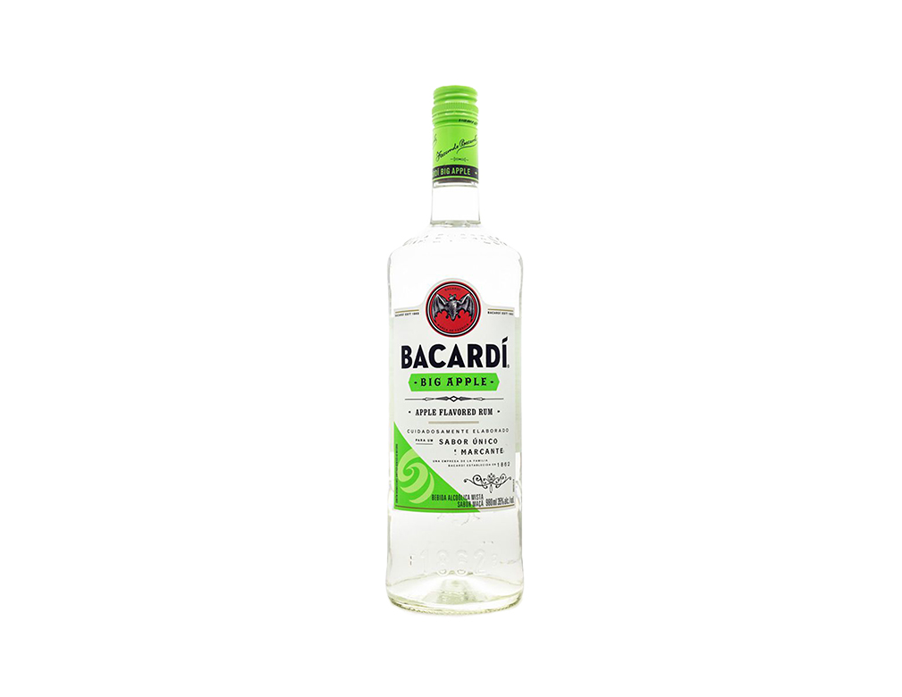 RUM BACARDÍ BIG APPLE 980 ML BLACK FRIDAY PMG ATACADISTA