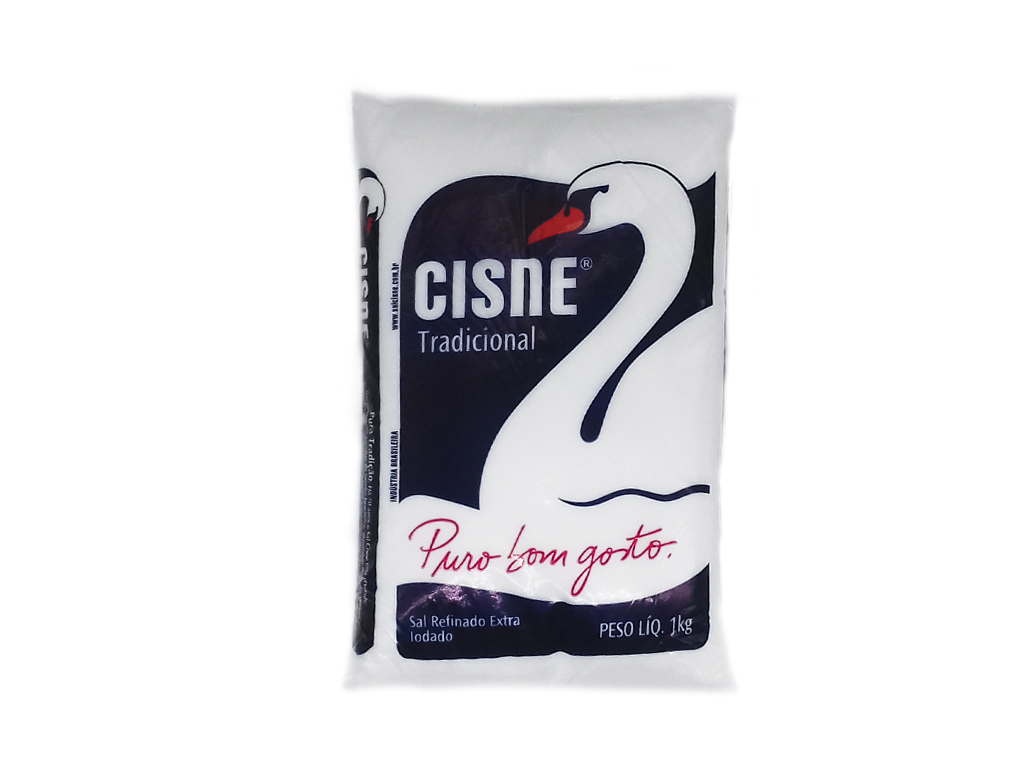 SAL REFINADO CISNE 1 KILO BLACK FRIDAY PMG ATACADISTA