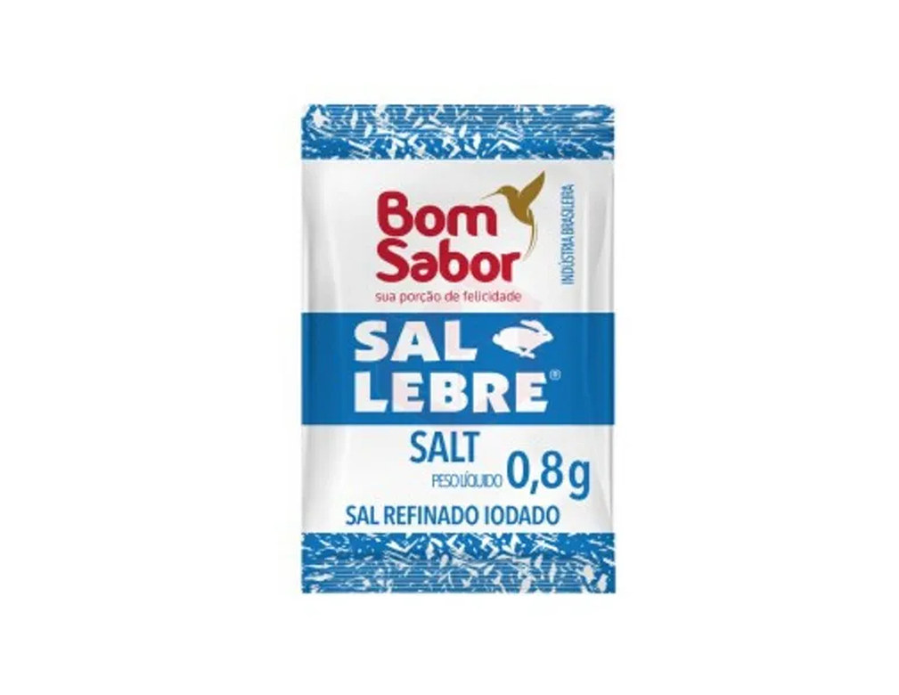 SAL SACHÊ LEBRE BOM SABOR 0,8 G BLACK FRIDAY PMG ATACADISTA