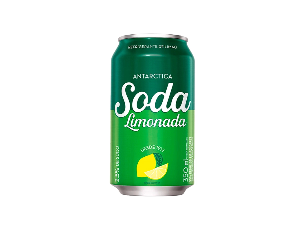 SODA ANTARCTICA LIMONADA LATA 350 ML (PCT 12 LT) BLACK FRIDAY PMG ATACADISTA