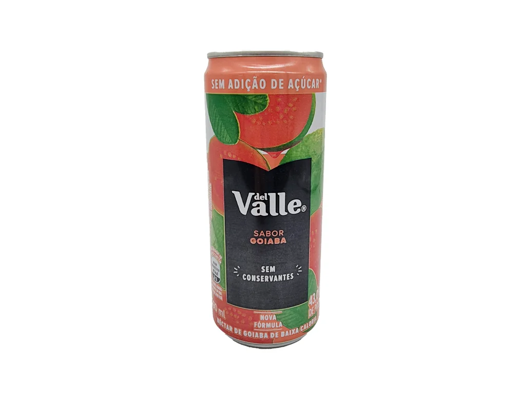 SUCO DEL VALLE GOIABA SEM ADIÇÃO DE AÇÚCAR LATA 290 ML (PCT 6 LT) BLACK FRIDAY PMG ATACADISTA