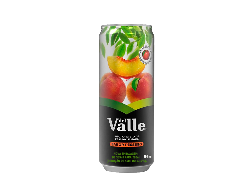 SUCO DEL VALLE PÊSSEGO LATA 290 ML (PCT 6 LT) BLACK FRIDAY PMG ATACADISTA