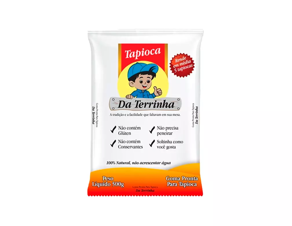 TAPIOCA DA TERRINHA 500 G BLACK FRIDAY PMG ATACADISTA