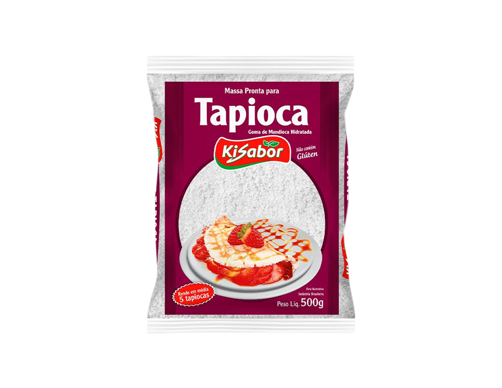 TAPIOCA KISABOR 500 G BLACK FRIDAY PMG ATACADISTA