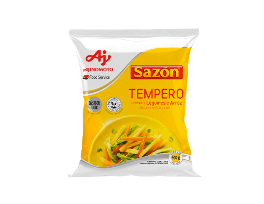 TEMPERO SAZÓN LEGUMES E ARROZ AMARELO AJINOMOTO 900 G BLACK FRIDAY PMG ATACADISTA