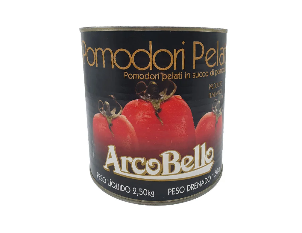 TOMATE PELADO INTEIRO ARCO BELLO 2,5 KILO BLACK FRIDAY PMG ATACADISTA