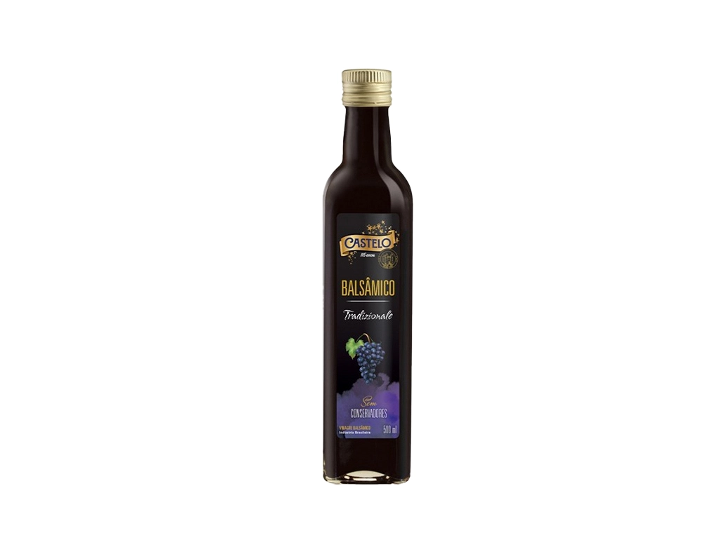 VINAGRE BALSÂMICO TRADIZIONALE CASTELO 500 ML BLACK FRIDAY PMG ATACADISTA