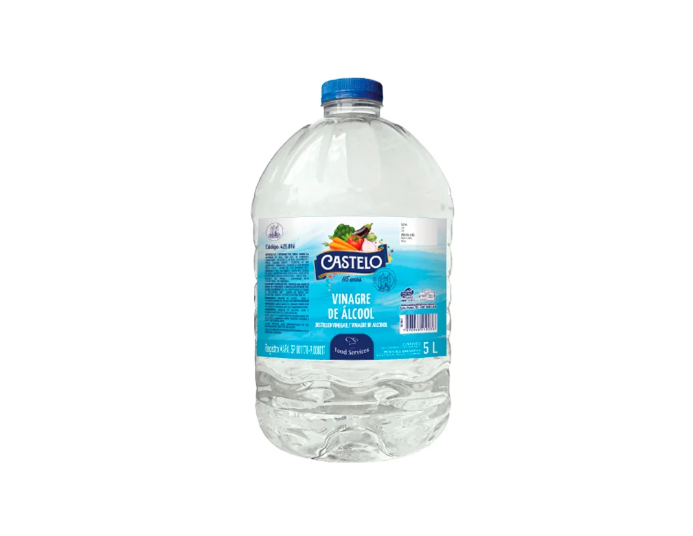 VINAGRE GRANDE DE ÁLCOOL CASTELO (GL 5 L) BLACK FRIDAY PMG ATACADISTA