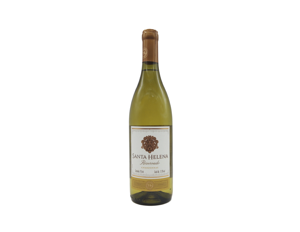 VINHO CHILENO BRANCO SECO CHARDONNAY RESERVADO SANTA HELENA 750 ML BLACK FRIDAY PMG ATACADISTA