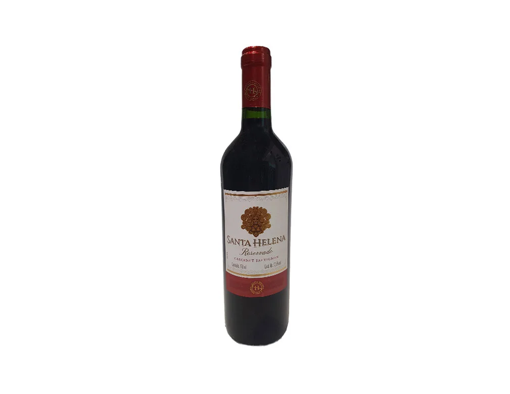 VINHO CHILENO TINTO MEIO SECO CABERNET SAUVIGNON RESERVADO SANTA HELENA 750 ML BLACK FRIDAY PMG ATACADISTA