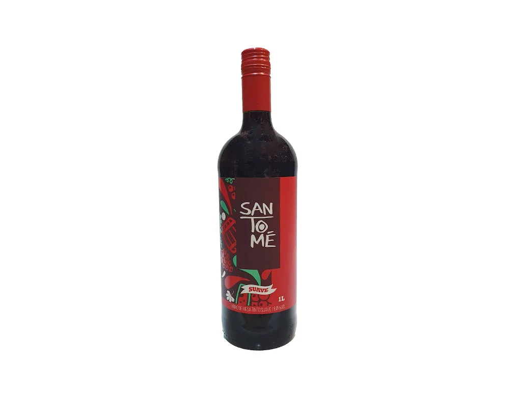 VINHO GRANDE NACIONAL TINTO SUAVE SANTOMÉ 1 L BLACK FRIDAY PMG ATACADISTA