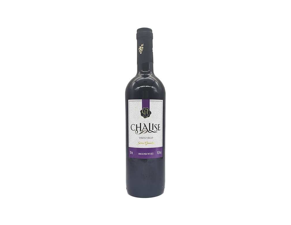 VINHO NACIONAL TINTO "SECO" CHALISE 750 ML (CX 6 UN) BLACK FRIDAY PMG ATACADISTA