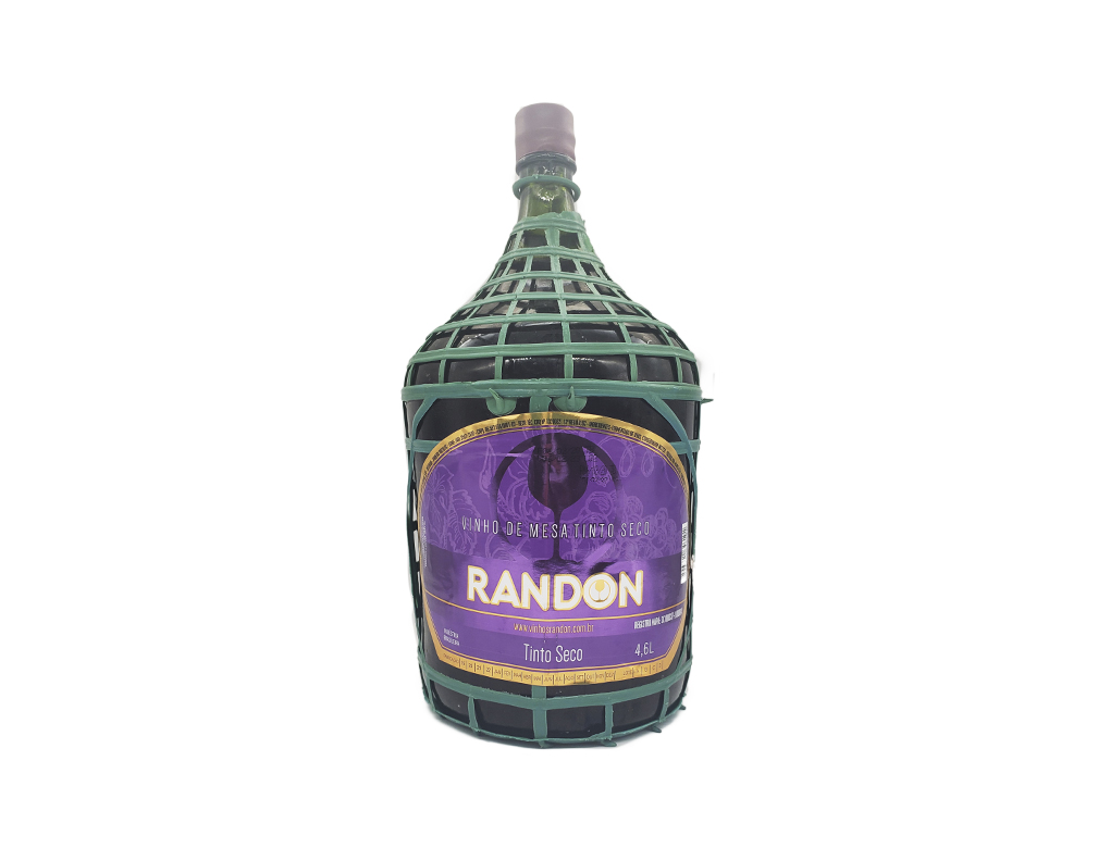VINHO NACIONAL TINTO SECO RANDON 4,6 L (CX 2 GL) BLACK FRIDAY PMG ATACADISTA