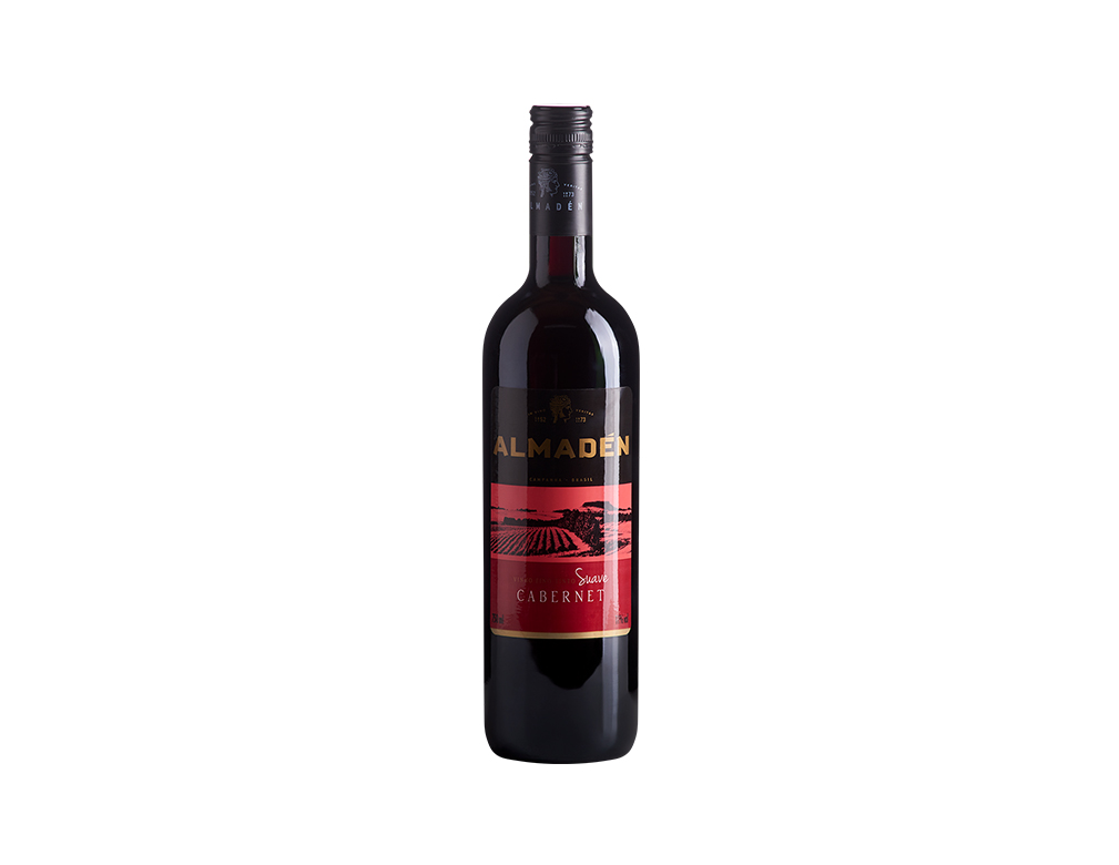 VINHO NACIONAL TINTO SUAVE CABERNET ALMADÉN 750 ML BLACK FRIDAY PMG ATACADISTA