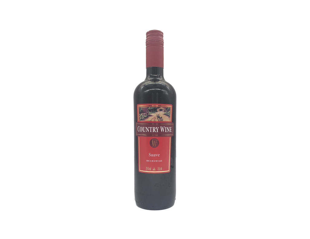 VINHO NACIONAL TINTO SUAVE COUNTRY WINE 750 ML BLACK FRIDAY PMG ATACADISTA