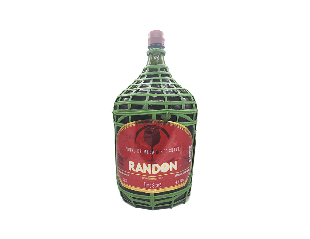 VINHO NACIONAL TINTO SUAVE RANDON 4,6 L (CX 2 GL) BLACK FRIDAY PMG ATACADISTA
